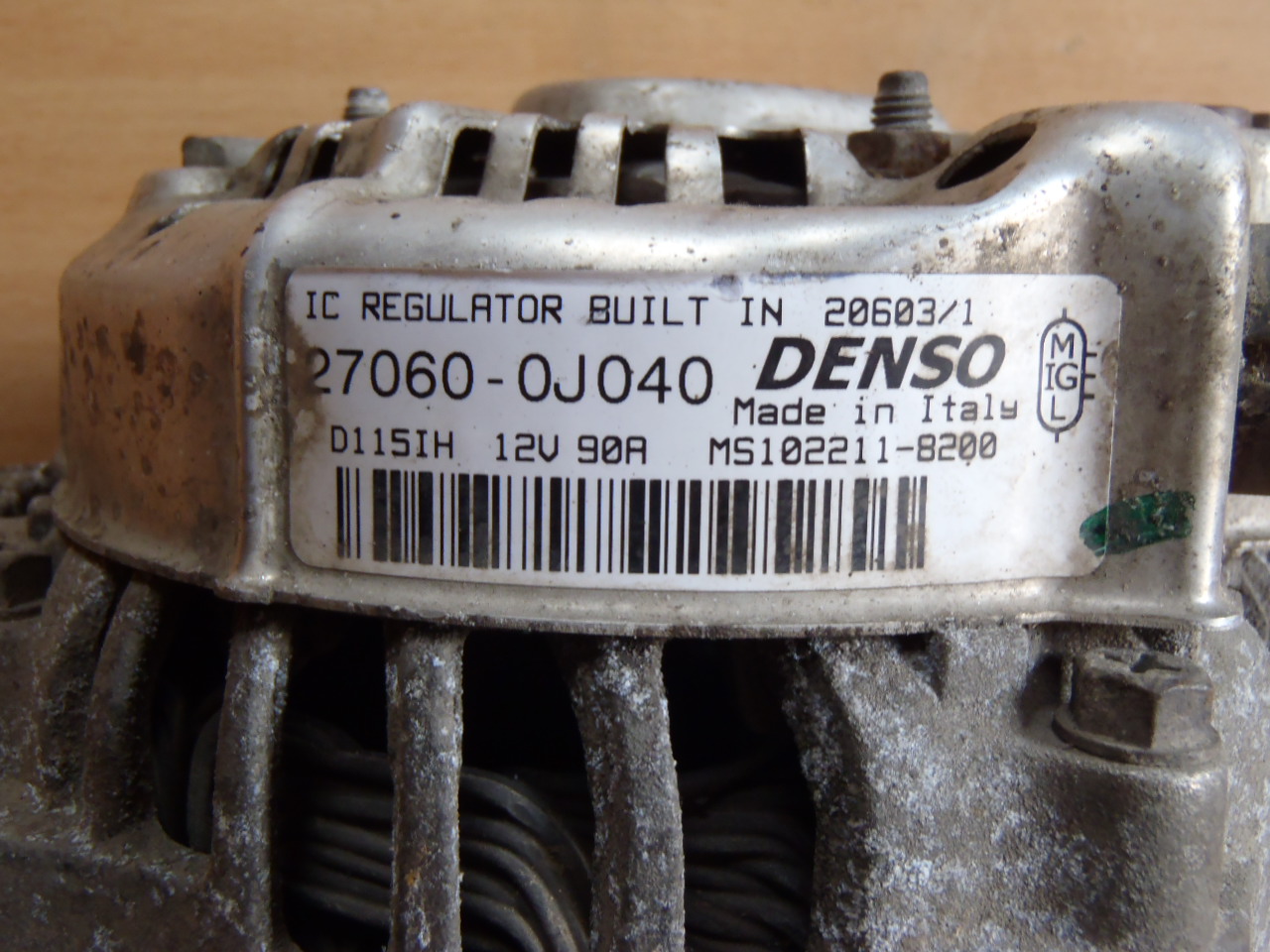 Alternátor 1.0 VVT-i