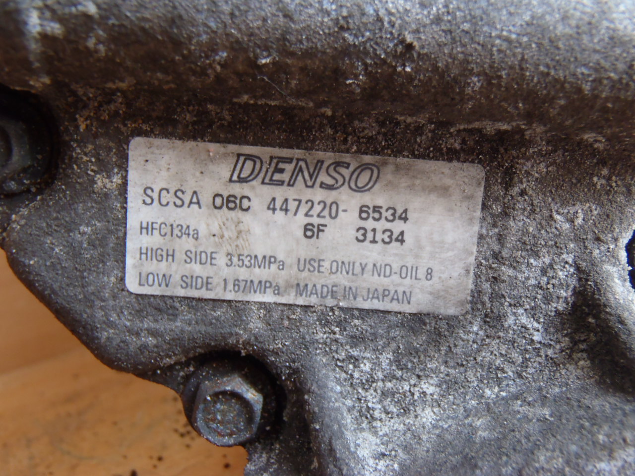 Klimakompresor 1.4 D4D