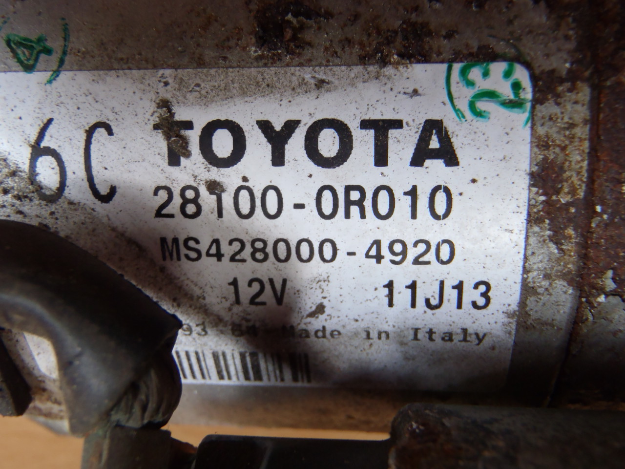 Startér 2.2 D4D, D-CAT