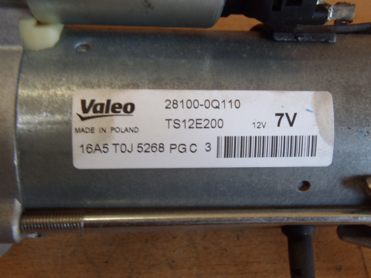 Startér 1.0 VVT-i NOVÝ DÍL