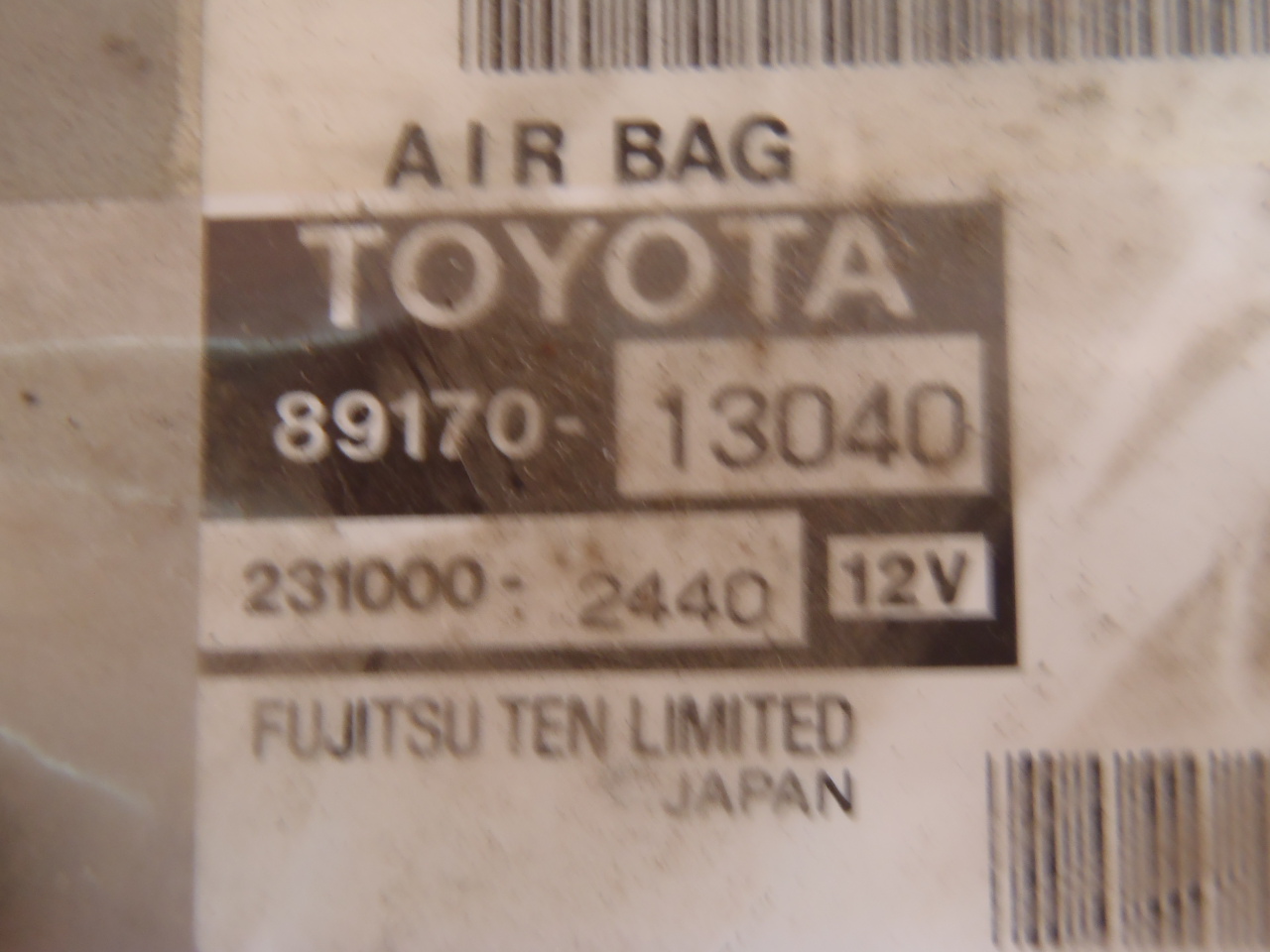 Jednotka airbagů