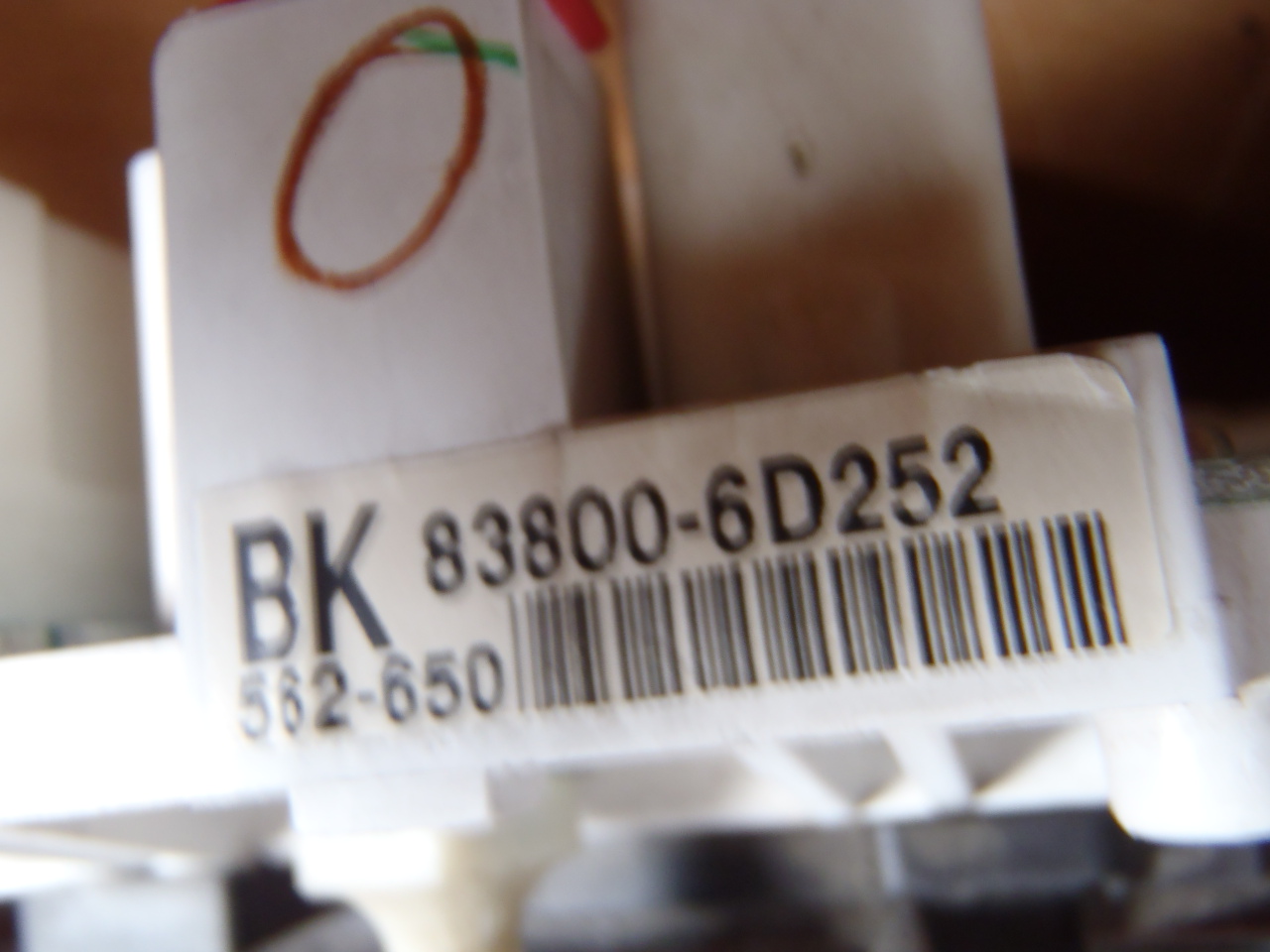 Budíky 3.0 D4D manuální 83800-6D252 