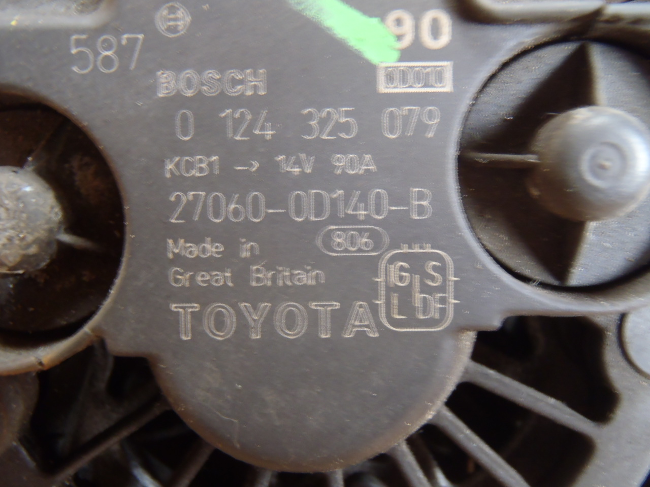 Alternátor 1.8 VVT-i
