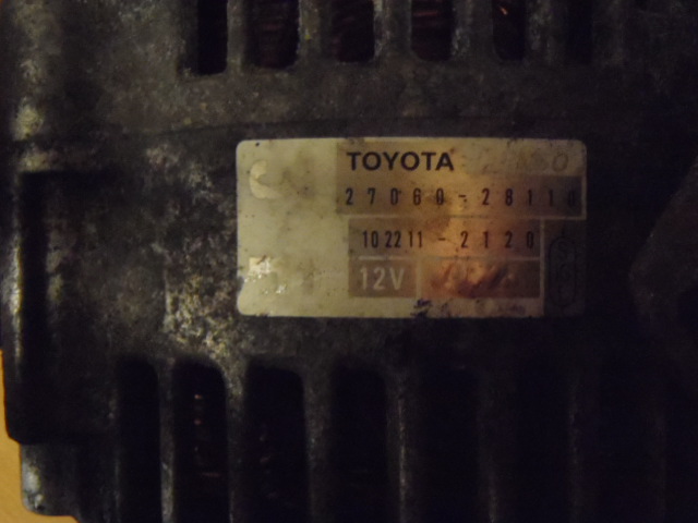 Alternátor Starlet 1.4i