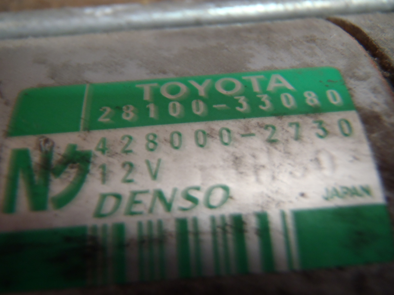 Startér 1.4 D4D 28100-33080