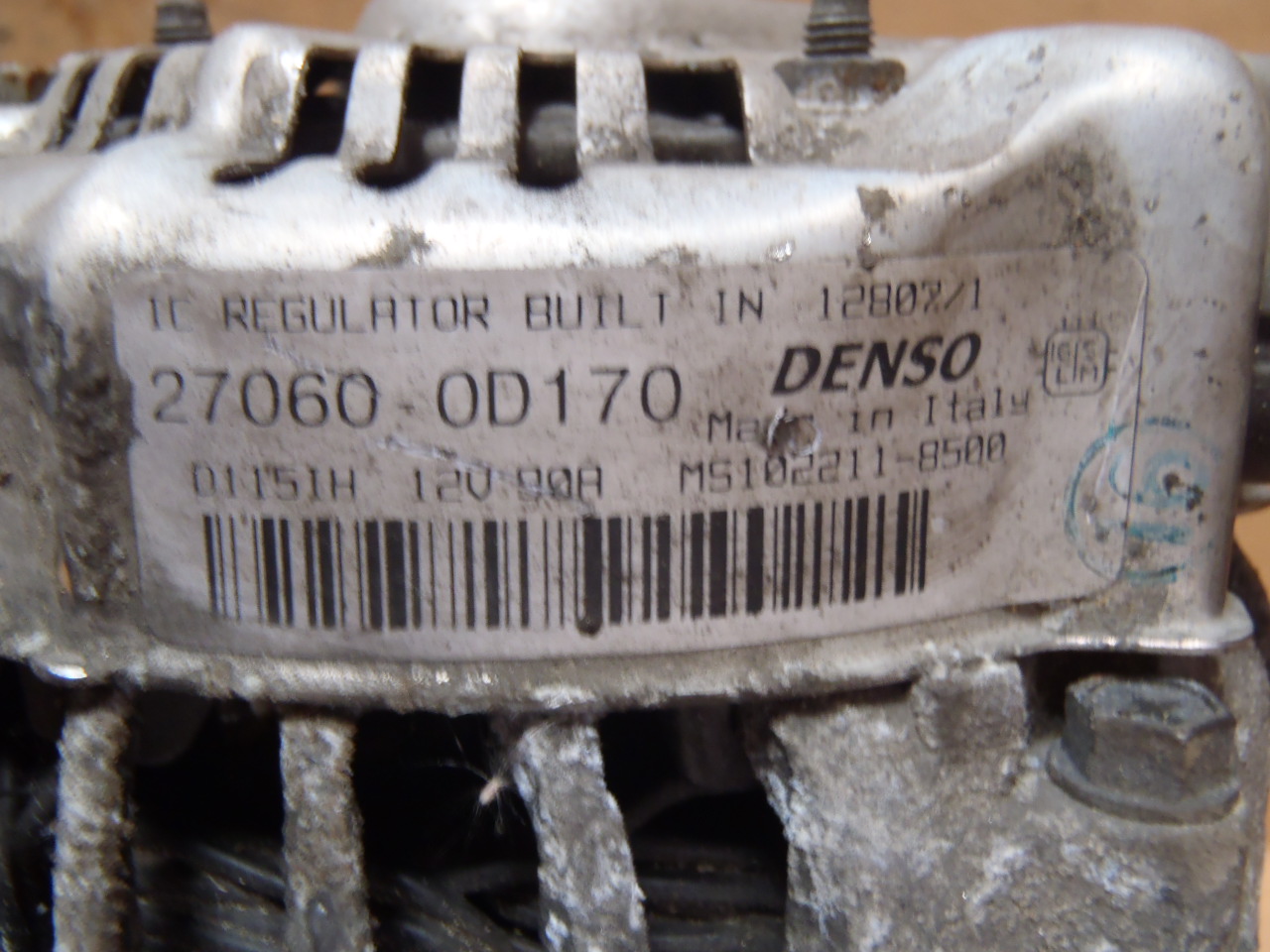 Alternátor 1.8 VVT-i 27060-0D170