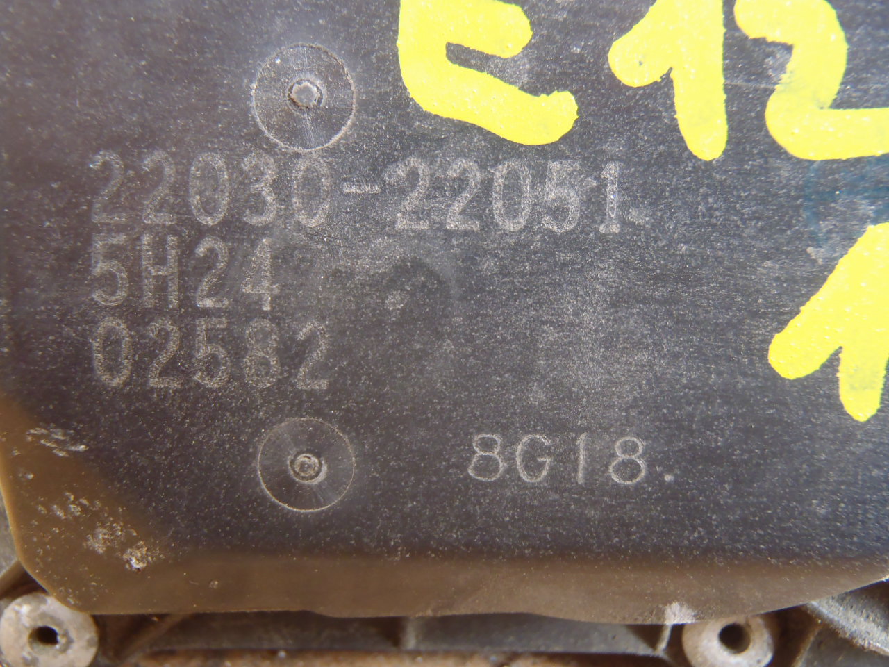 Klapka sání 22030-22051 1.6 VVT-i