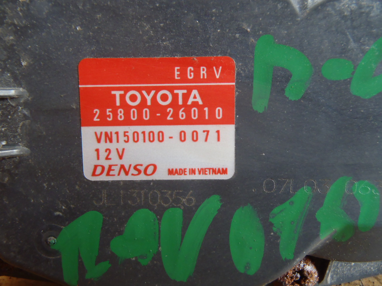 EGR ventil 25800-26010