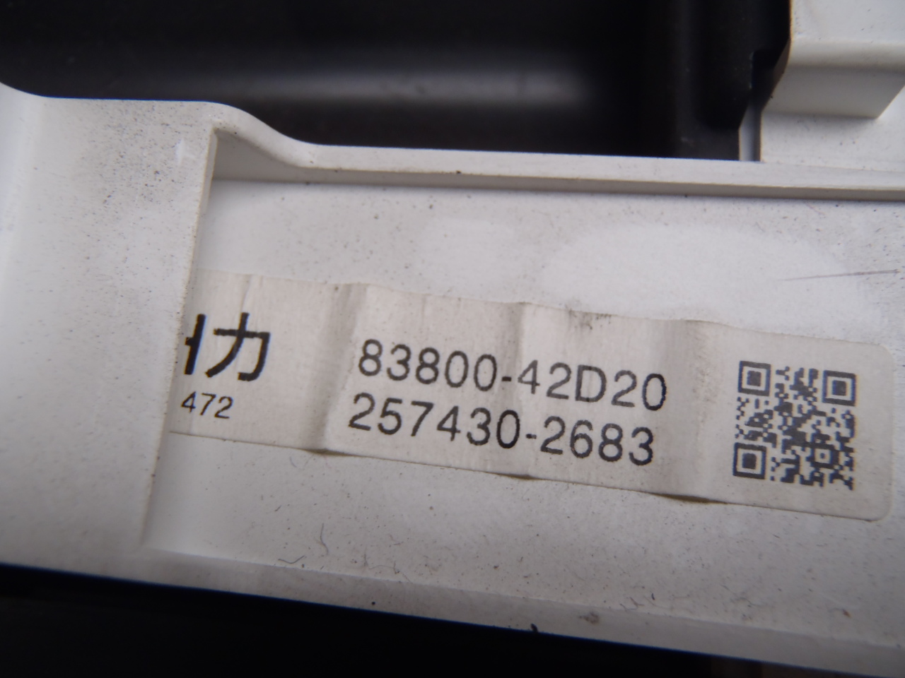 Budíky XA02 manuál