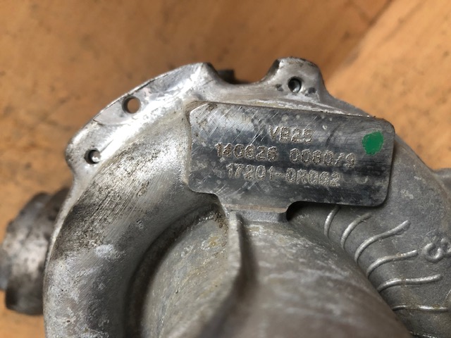 Turbo 2.2 D4D 17201-0R062