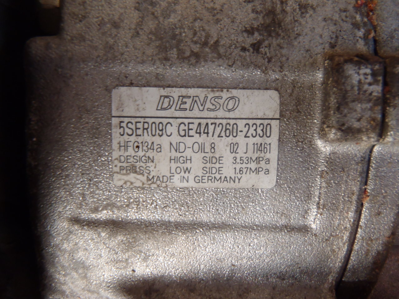 Klimakompresor 1.4 D4D