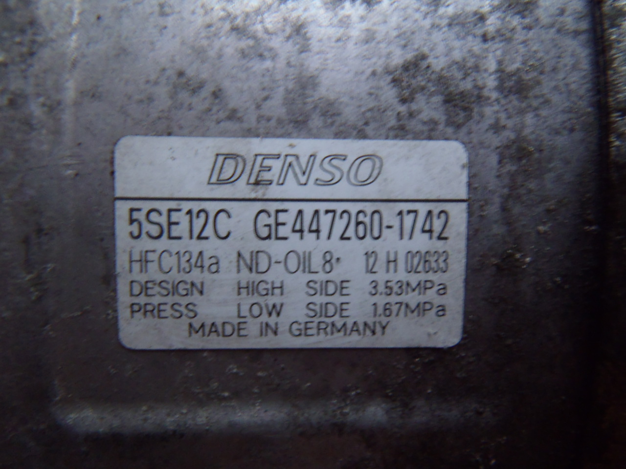 Klimakompresor 2.2 D-CAT