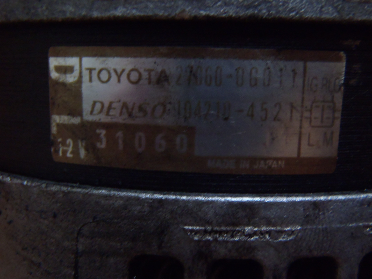 Alternátor 2.2 D-CAT