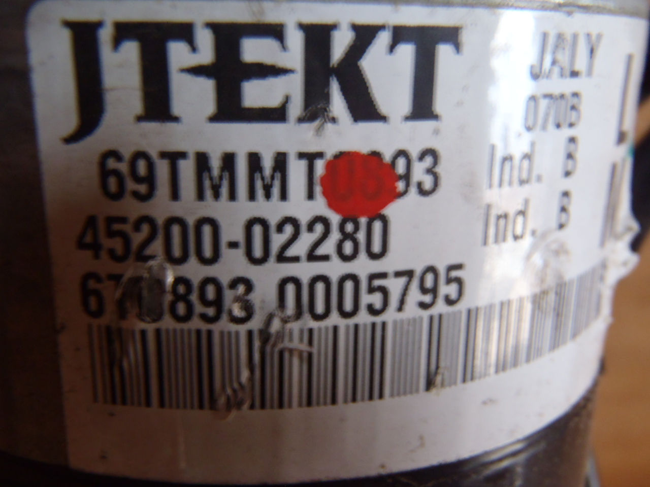 El. Motor řízení 45200-02280