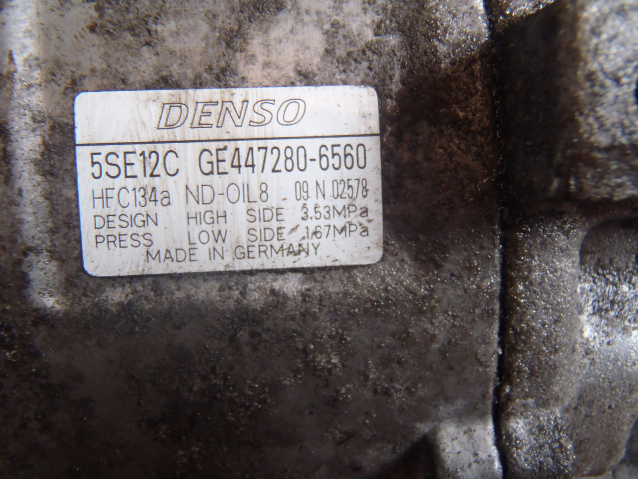 Klimakompresor 5SE12C GE 447280-6560