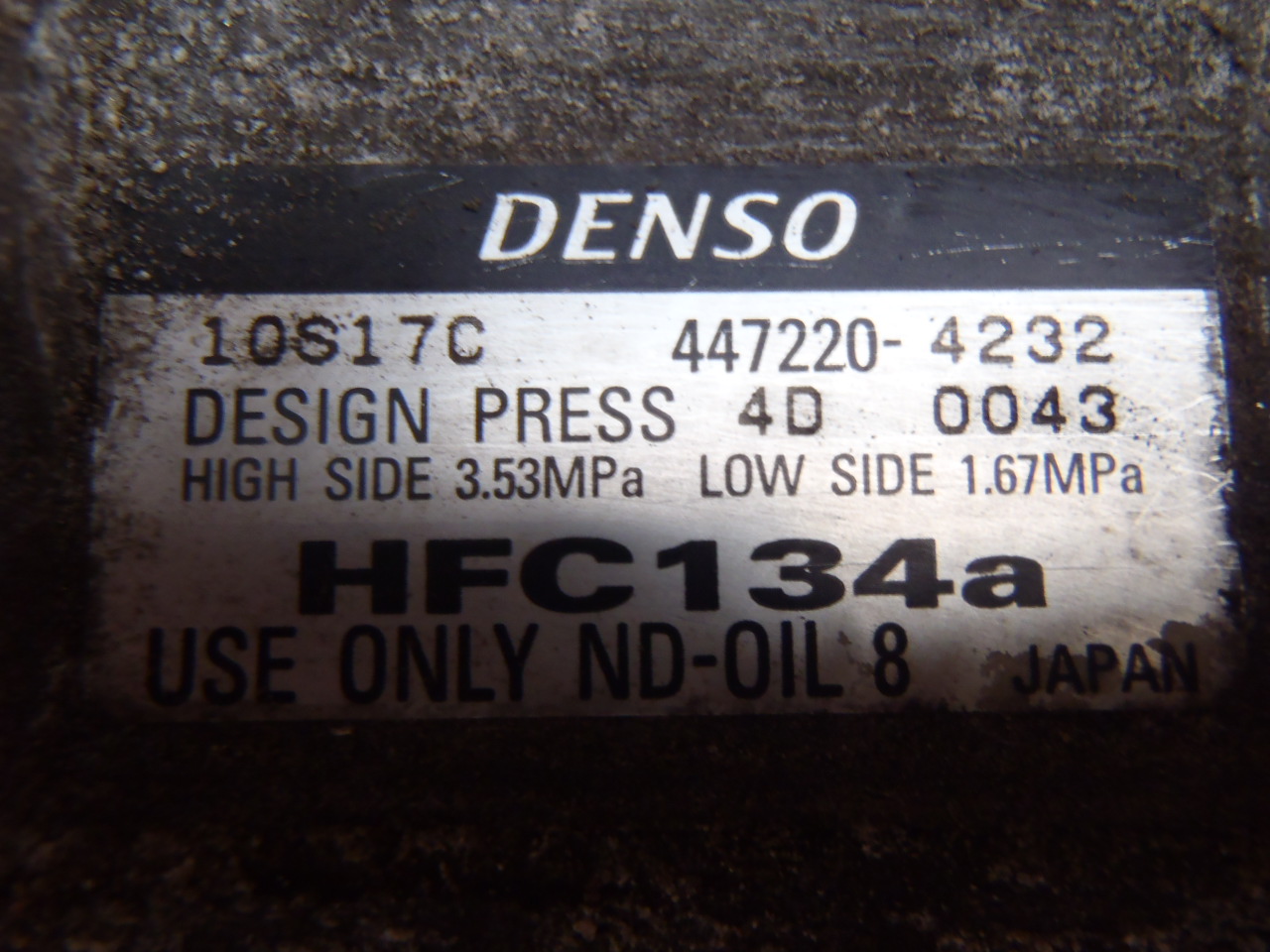 Kompresor Avensis Verso 