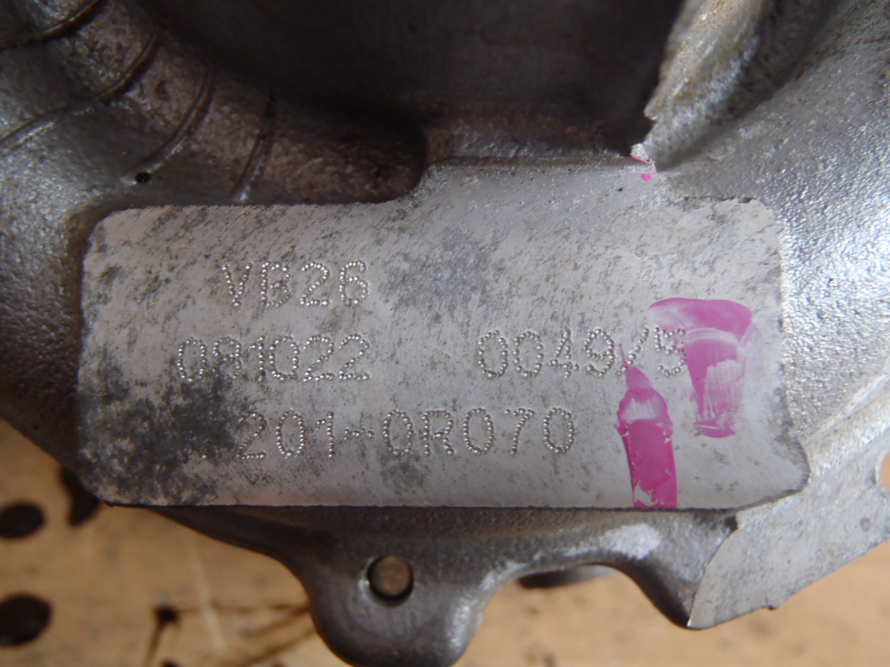 Turbo 2.0 D4D 93 kW 17201-0R070