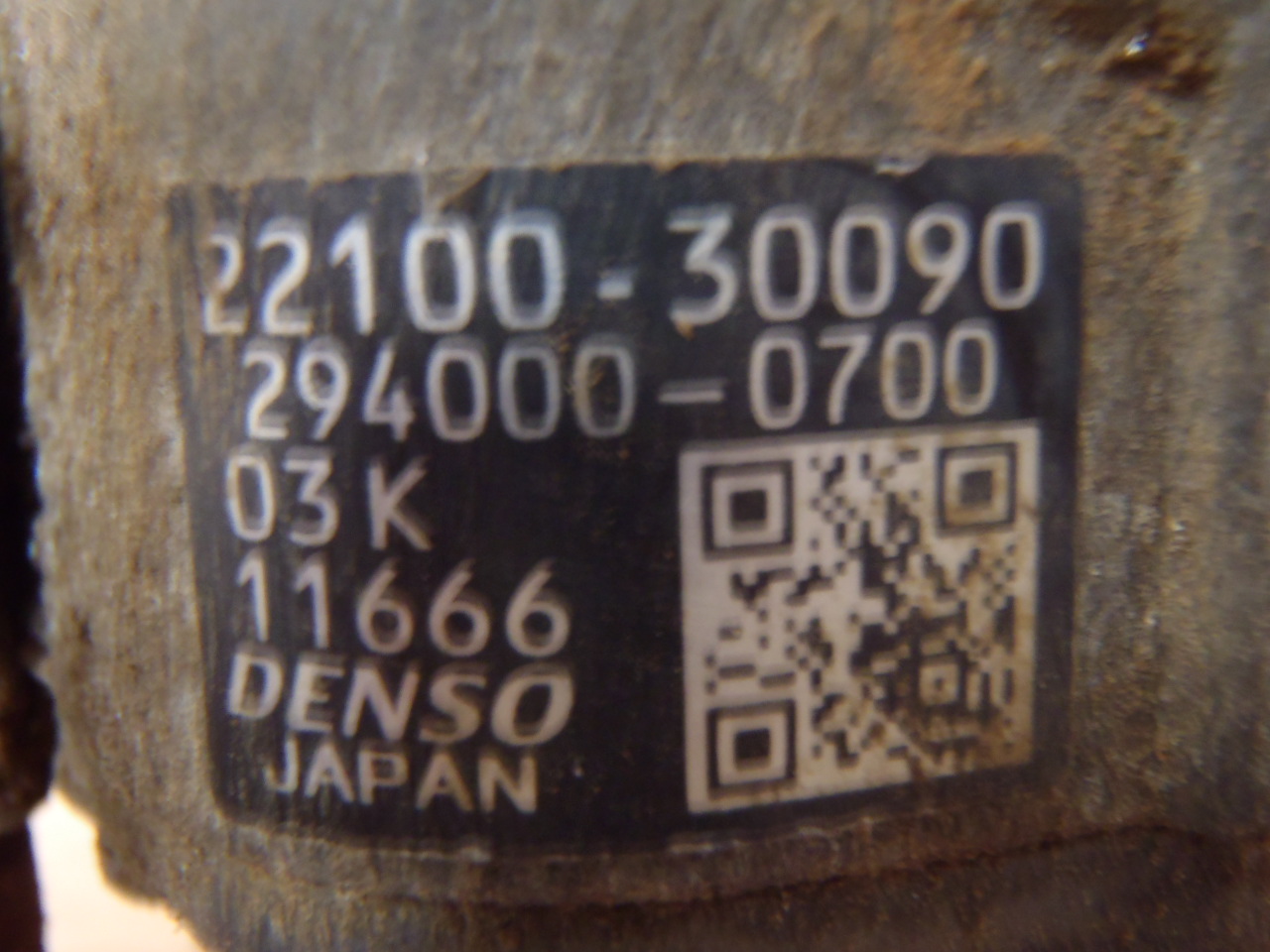 Vysokotlaké naftové čerpadlo D4D