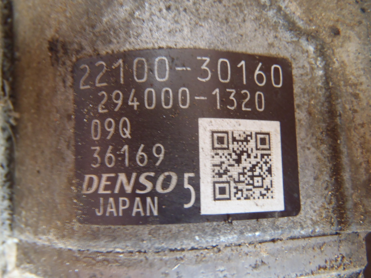 Vysokotlaké naftové čerpadlo 22100-30160